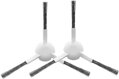 Πλευρικές βούρτσες για Dreame X30 Ultra/L20 Ultra/L10s Pro Series/L10s Ultra Gen 2 (2 τμχ)-Ανθεκτικές ανταλλακτικές βούρτσες