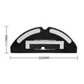 Θήκη σφουγγαρίσματος για Xiaomi Roborock S7/S7 Max/T7S - μαύρο