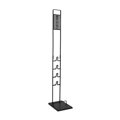 Μεταλλικό σταντ για σκούπες Dyson V7/V8/V10/V11/V15/Outsize – σταντ χωρίς διάτρηση (μαύρη)