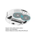 Πανί σφουγγαρίσματος για Xiaomi Robot Vacuum X10+/X20+/S10+/S20+ 2τεμάχια