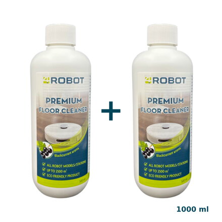 4Robot Απορρυπαντικό καθαρισμού για ρομποτικές ηλεκτρικές σκούπες ,2x500ml