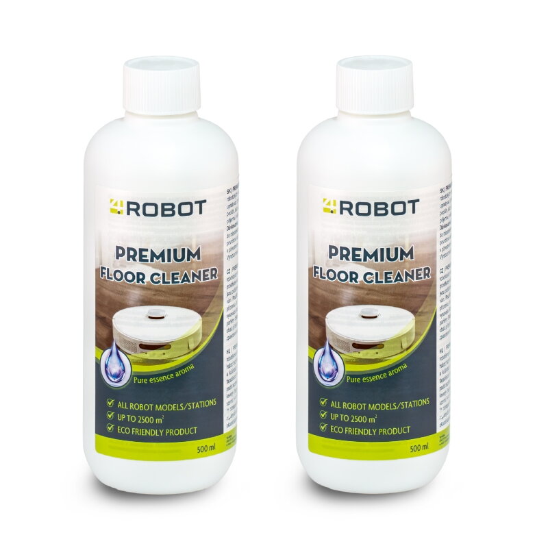 4Robot Απορρυπαντικό καθαρισμού για ρομποτικές ηλεκτρικές σκούπες ,Pure essence 2x500ml 4Robot Απορρυπαντικό καθαρισμού για ρομποτικές ηλεκτρικές σκούπες ,Pure essence 2x500ml