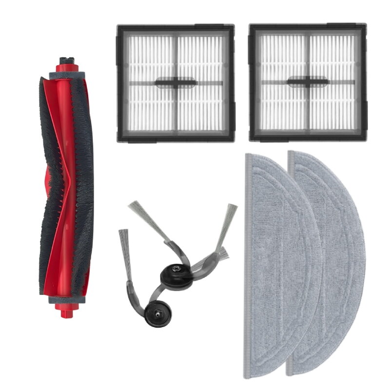 Σετ αξεσουάρ για Roborock Q10-VF/VF+/V/V+/S5/S5+-Ανταλλακτικά βούρτσες και φίλτρα